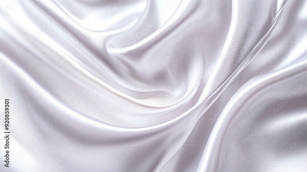 Fabric with Luxurious pattern and large folds Fabric with Luxurious pattern and large folds