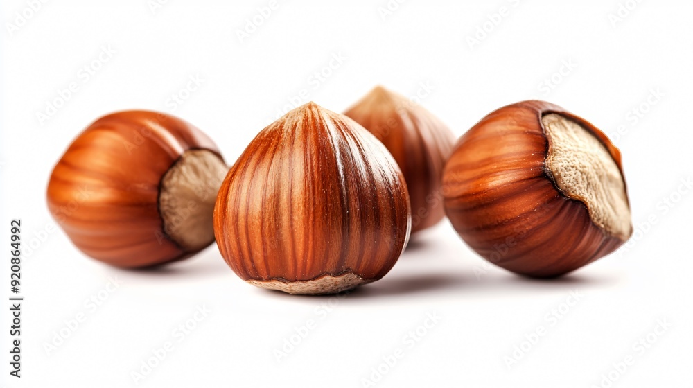 Macro photo Hazelnut nuts. Photo nature food Macro photo Hazelnut nuts. Photo nature food