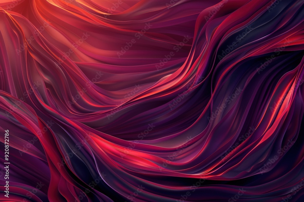 Vibrant abstract background with flowing purple, orange, and pink silk-like fabric textures creating a smooth, wavelike pattern.. Beautiful simple AI generated image Vibrant abstract background with flowing purple, orange, and pink silk-like fabric textures creating a smooth, wavelike pattern.. Beautiful simple AI generated image