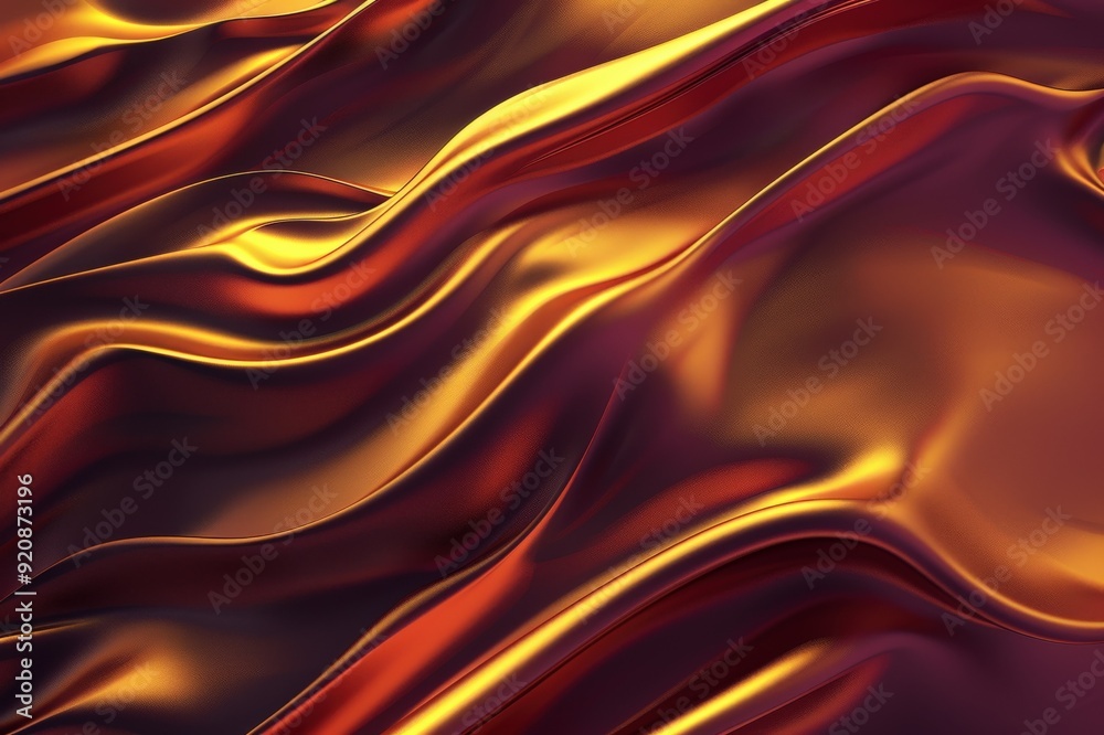 Vibrant abstract background with flowing purple, orange, and pink silk-like fabric textures creating a smooth, wavelike pattern.. Beautiful simple AI generated image Vibrant abstract background with flowing purple, orange, and pink silk-like fabric textures creating a smooth, wavelike pattern.. Beautiful simple AI generated image