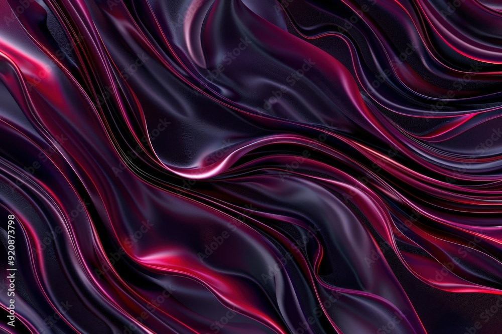 red fluid, silk background - 3D Render. Beautiful simple AI generated image red fluid, silk background - 3D Render. Beautiful simple AI generated image