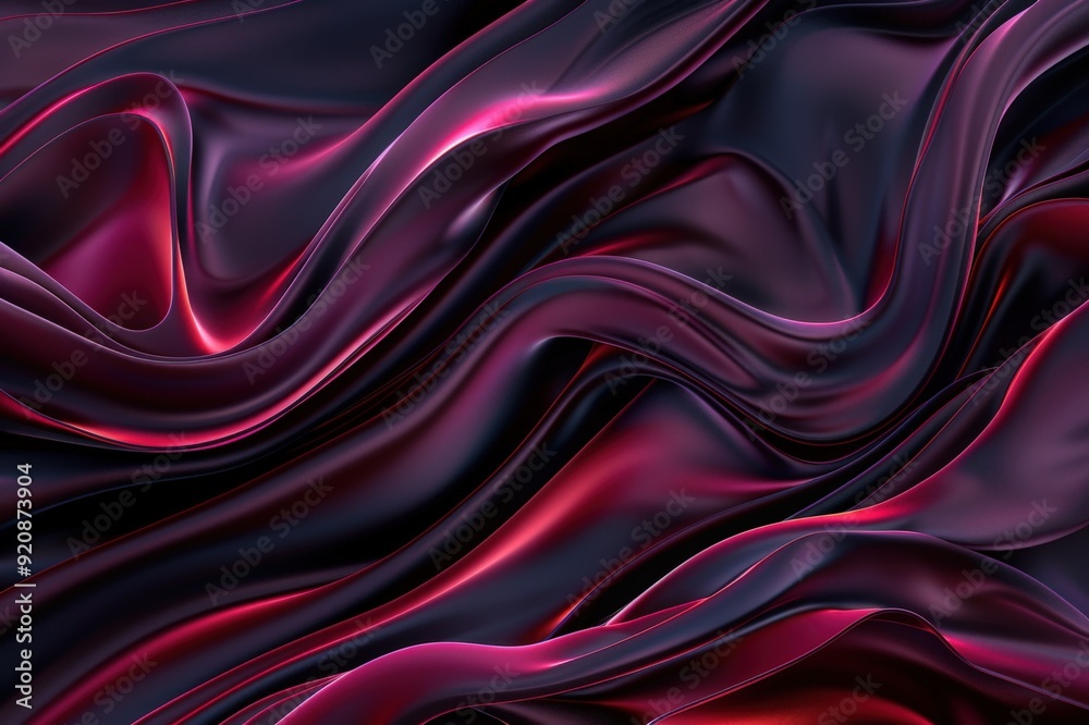 Vibrant abstract background with flowing purple, orange, and pink silk-like fabric textures creating a smooth, wavelike pattern.. Beautiful simple AI generated image Vibrant abstract background with flowing purple, orange, and pink silk-like fabric textures creating a smooth, wavelike pattern.. Beautiful simple AI generated image