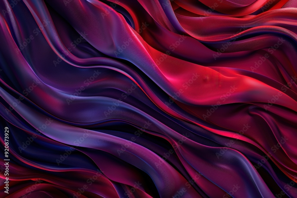 Vibrant abstract background with flowing purple, orange, and pink silk-like fabric textures creating a smooth, wavelike pattern.. Beautiful simple AI generated image Vibrant abstract background with flowing purple, orange, and pink silk-like fabric textures creating a smooth, wavelike pattern.. Beautiful simple AI generated image
