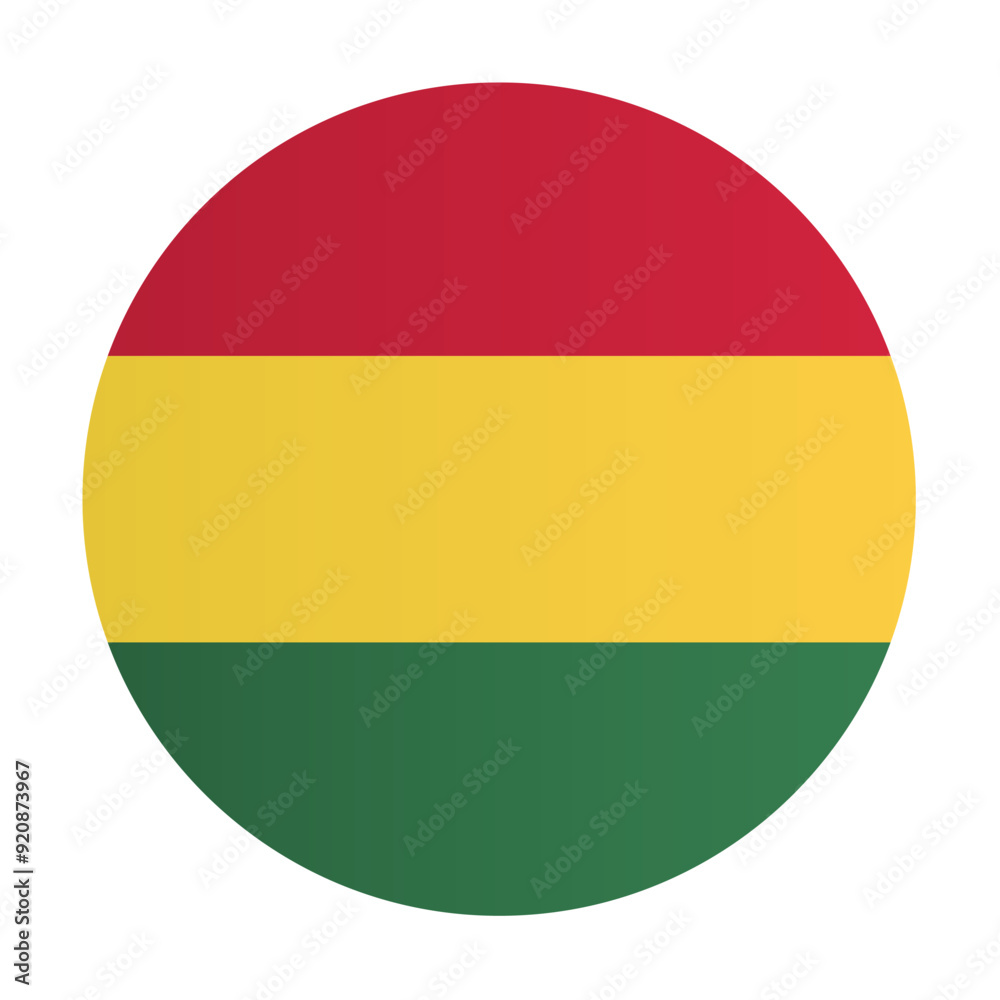 Bolivia national flag badge. Sign, emblem country identity Bolivia national flag badge. Sign, emblem country identity