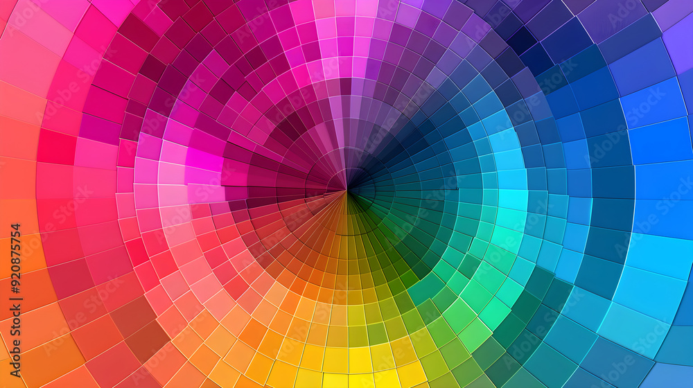 Comprehensive Digital Color Wheel Illustration Demonstrating Complete Spectrum and Gamut in Color Theory Comprehensive Digital Color Wheel Illustration Demonstrating Complete Spectrum and Gamut in Color Theory