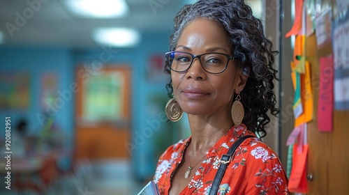 Portrait of a Confident Teacher