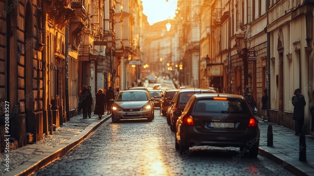 Fototapeta premium street in the city