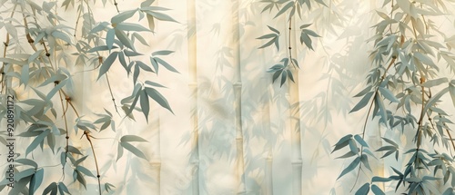 bamboo forest pattern