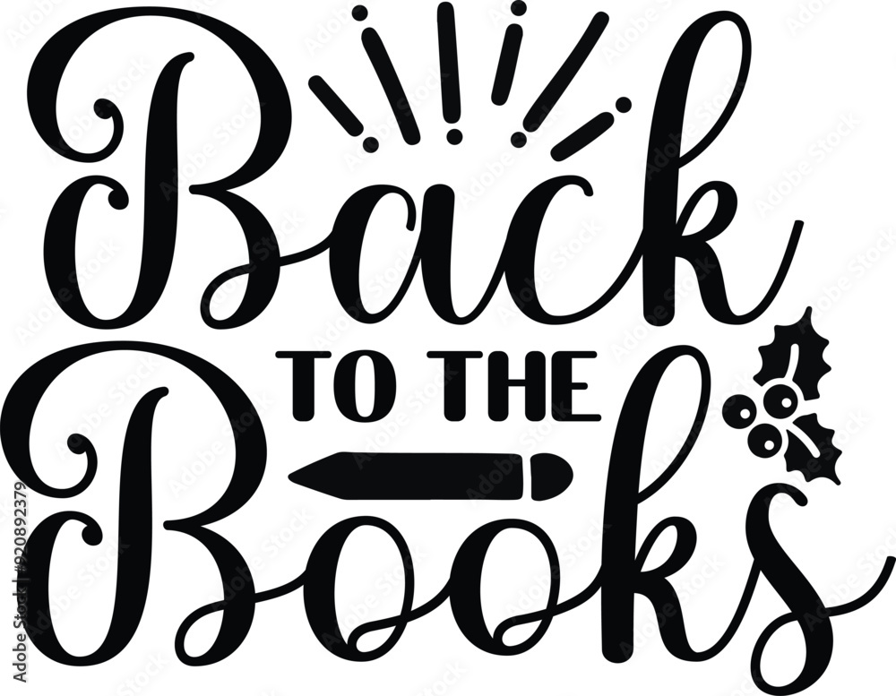 Back To School SVG Typography Vector Design Back To School SVG Typography Vector Design