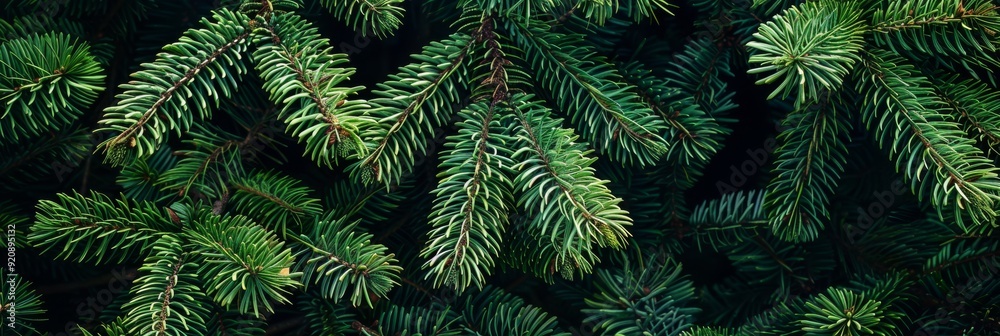 This is a stunning closeup photograph of a pine branch, vividly showcasing the lush green needles that truly embody the exquisite beauty found in natures creations and their intricate details This is a stunning closeup photograph of a pine branch, vividly showcasing the lush green needles that truly embody the exquisite beauty found in natures creations and their intricate details