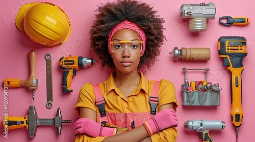 Woman Ready for Work, Tools and Confidence