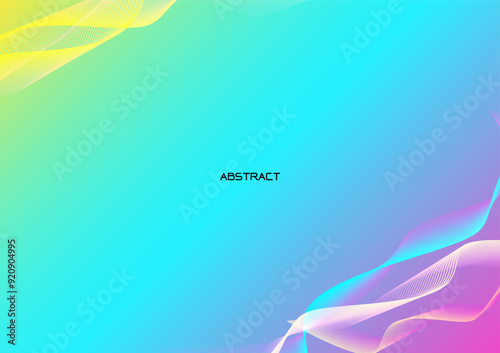 Abtract background with colorful gradient background,modern template,Design concept background