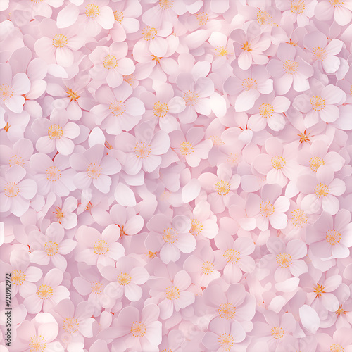 アニメ風のさくらのテクスチャパターン