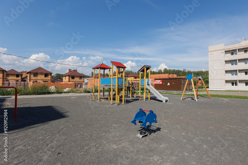 Wallpaper Mural children's playground on the territory of an apartment building Torontodigital.ca