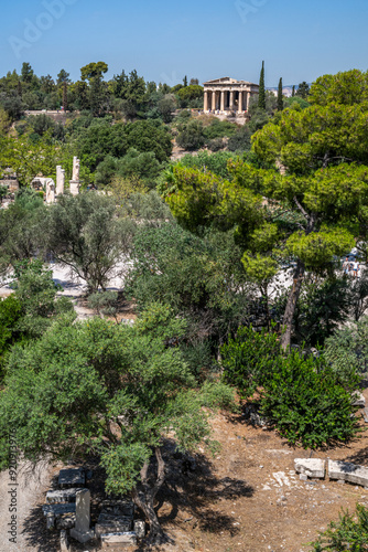 Grèce, Athènes, L’Agora d'Athènes, ou agora classique