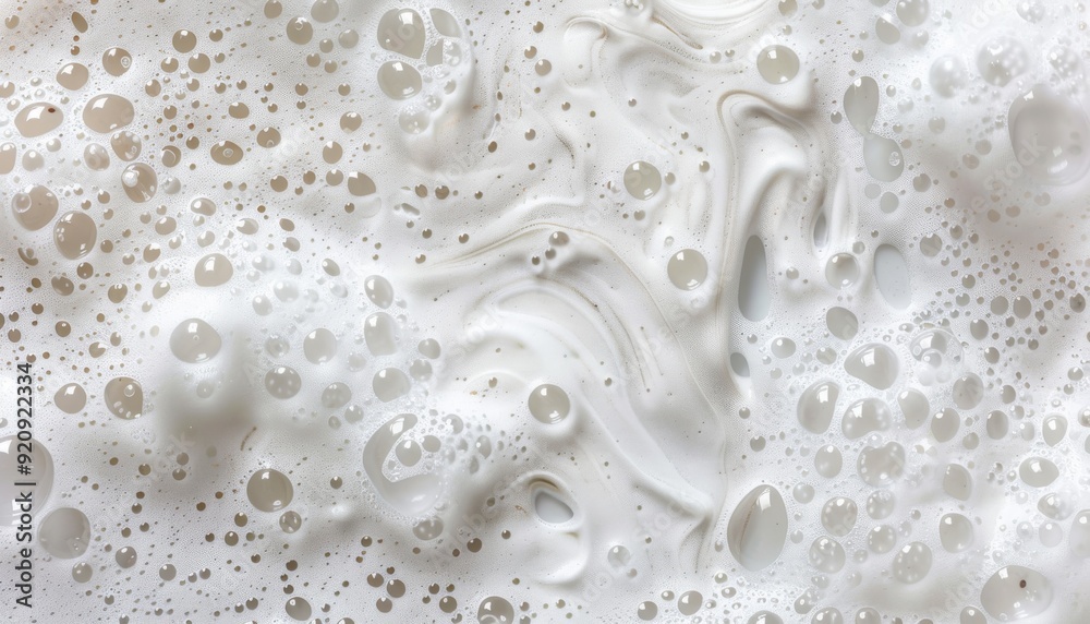sharp photo highlighting intricate patterns soap lather against a pristine white background sharp photo highlighting intricate patterns soap lather against a pristine white background