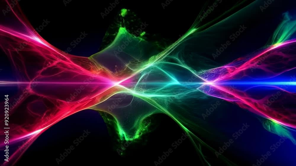 An abstract display of vibrant colors and dynamic motion, capturing energy and fluidity in a digital artistic form.