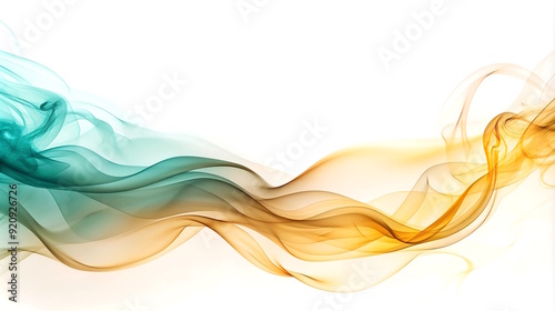 Wallpaper Mural Abstract wave Smoky lines background Torontodigital.ca