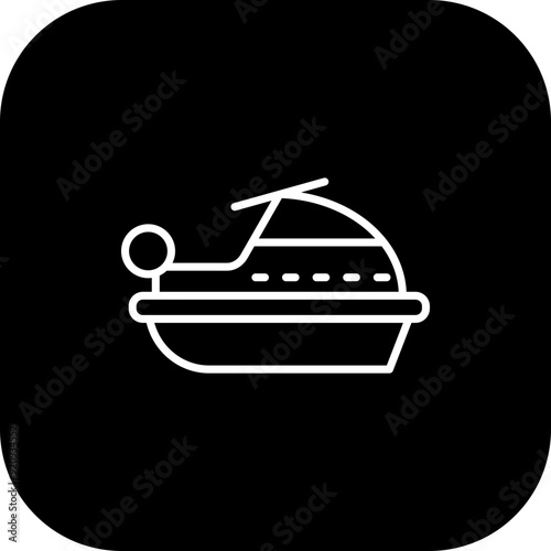 Jet Ski Icon Design