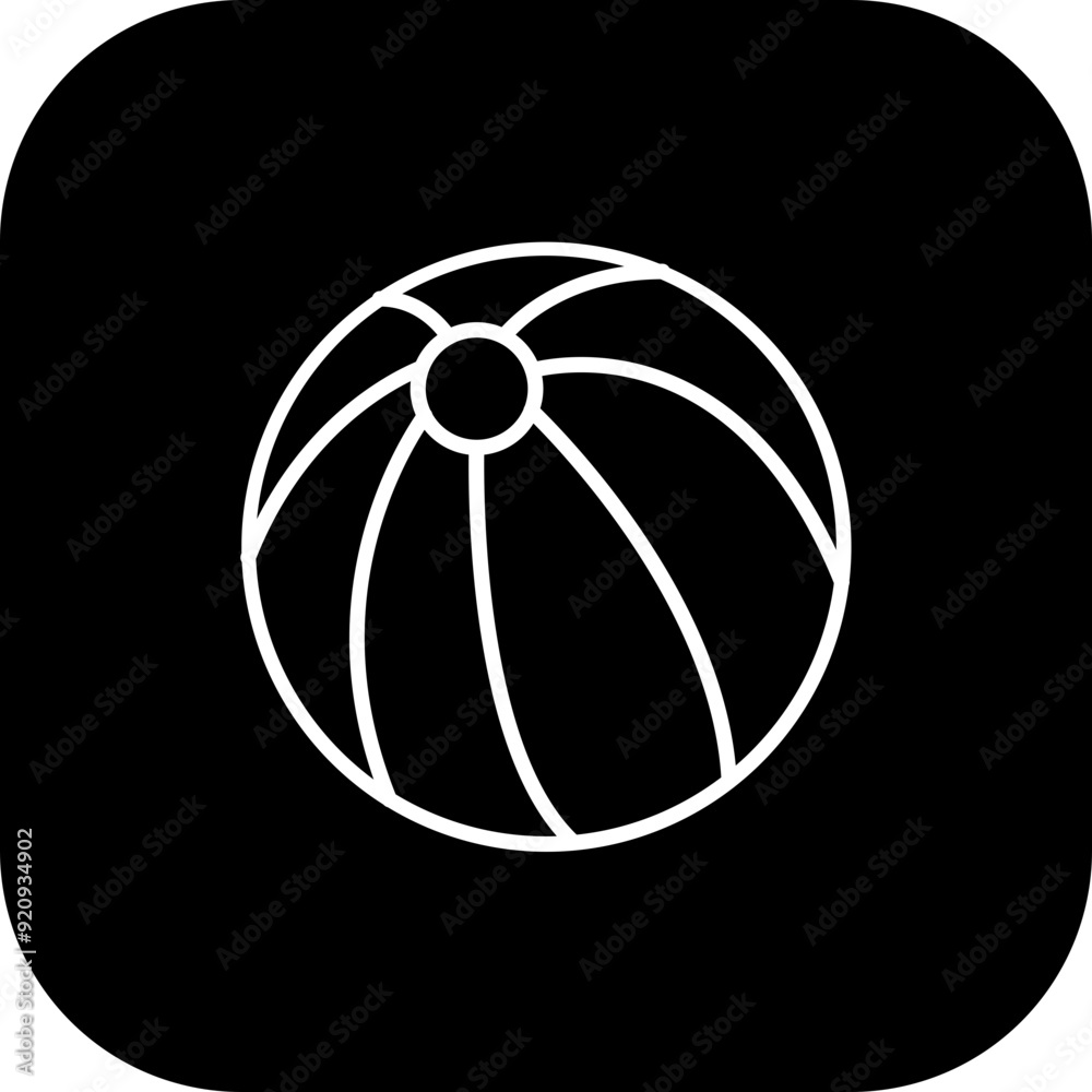 Beach Ball Icon Design Beach Ball Icon Design