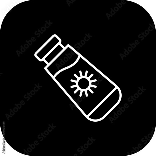 Sunscreen Icon Design