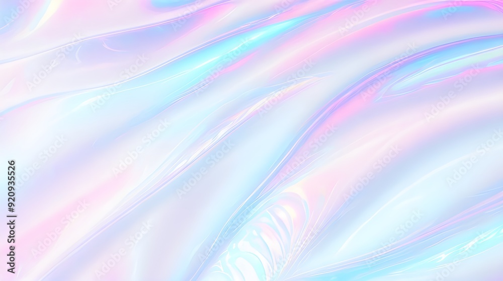 Holographic background seamless trendy iridescent light foil texture. Soft holographic pastel unicorn marble background pattern. Modern pearlescent blurry abstract swirl illustration. Holographic background seamless trendy iridescent light foil texture. Soft holographic pastel unicorn marble background pattern. Modern pearlescent blurry abstract swirl illustration.