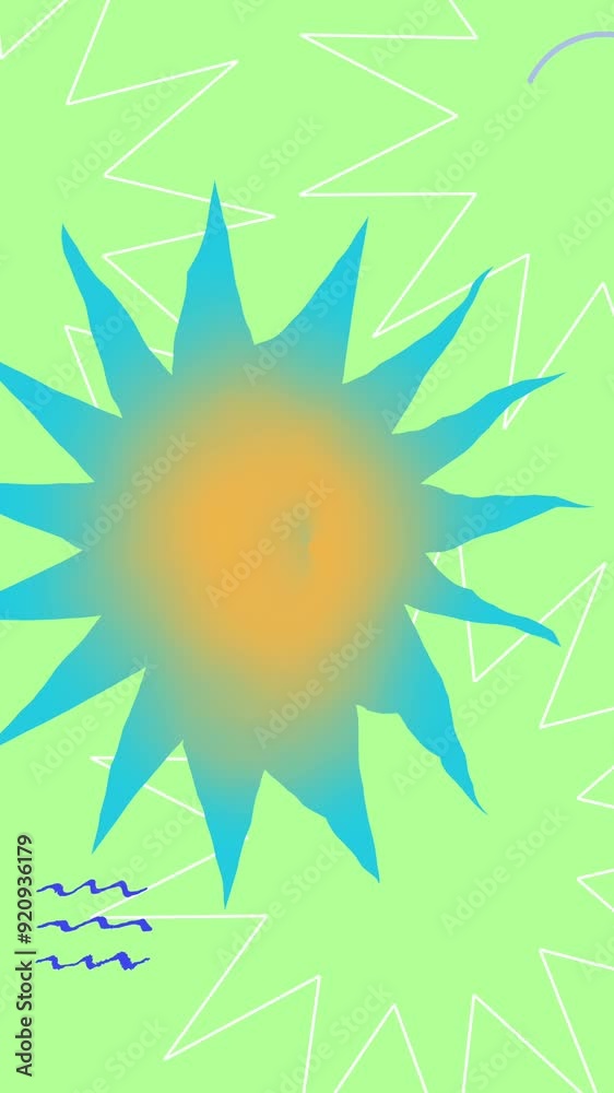 green background with a white object in the middle. The object is a circle with a black border green background with a white object in the middle. The object is a circle with a black border