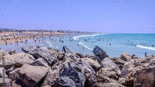 Plage de Mehdia, Kénitra, Maroc