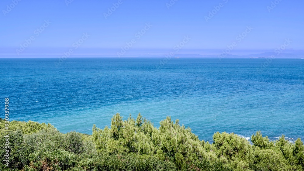 Détroit de Gibraltar, Tanger, Maroc Détroit de Gibraltar, Tanger, Maroc