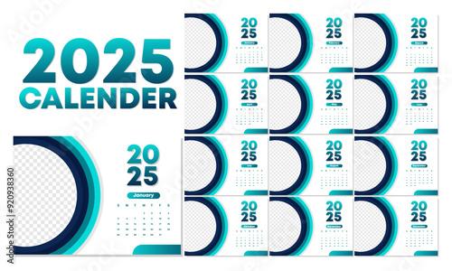 2025 Modern Minimalist Calendar