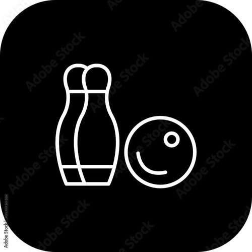 Bowling Icon Design