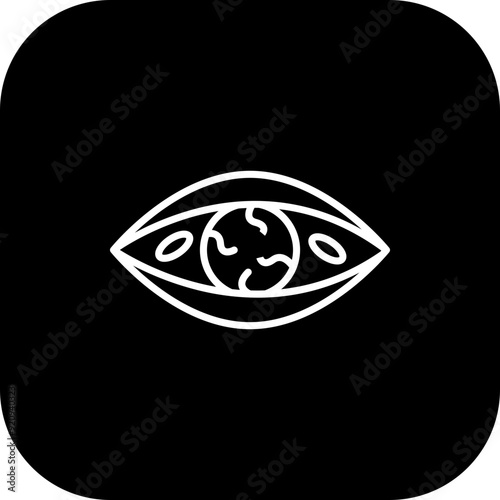 Eye Infection Icon Design