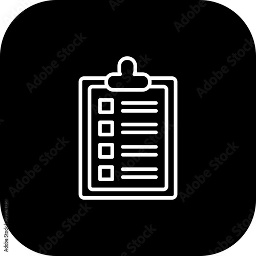 List Icon Design photo