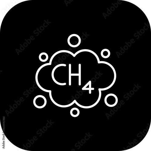 Methane Icon Design