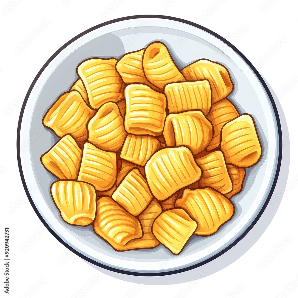 A bowl of crispy, golden-brown snacks. Perfect for a snack break or party appetizer. A bowl of crispy, golden-brown snacks. Perfect for a snack break or party appetizer.