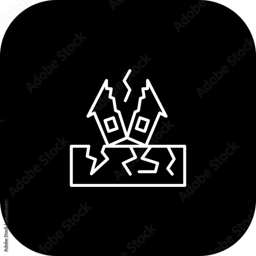 Earthquake Icon Design