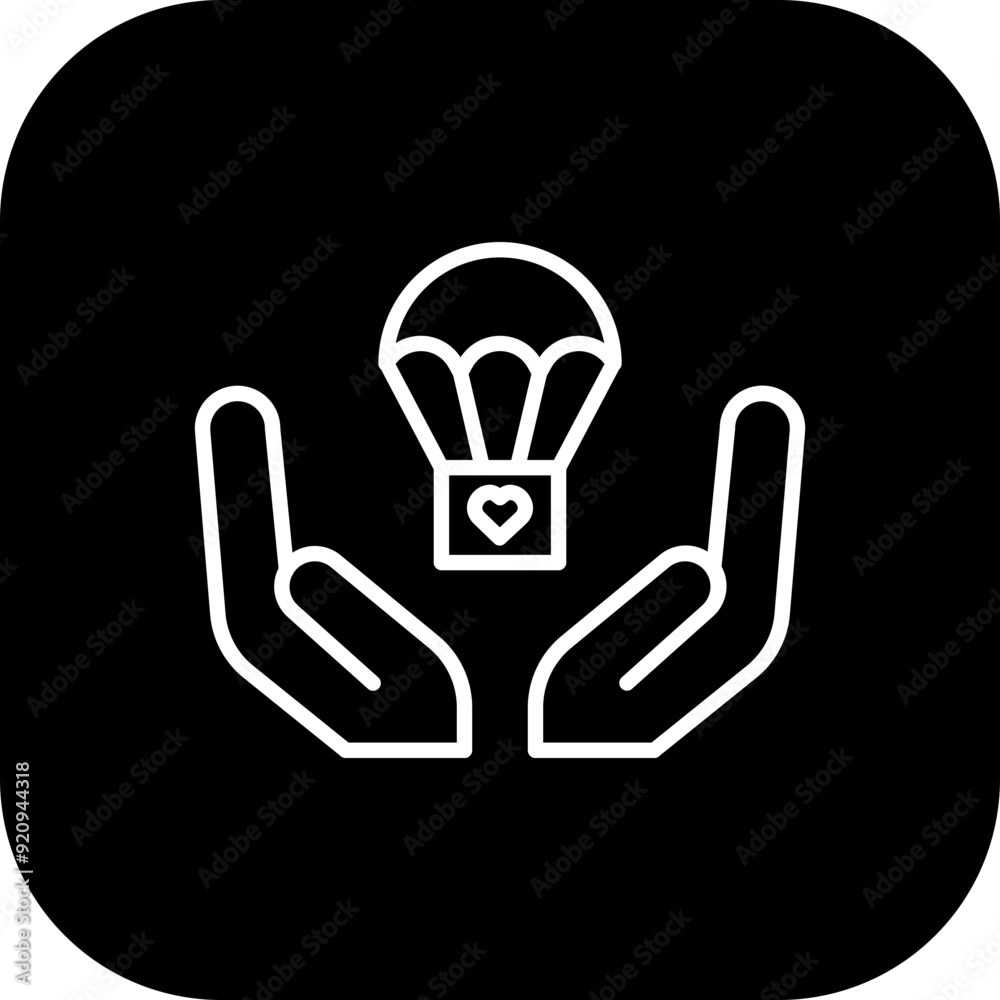 Fototapeta premium Support Icon Design