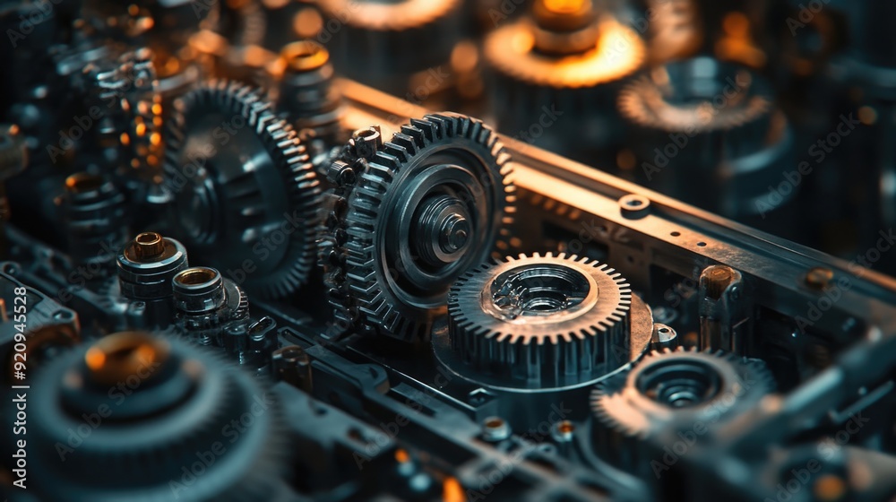 Intricate Gear Mechanisms Intricate Gear Mechanisms
