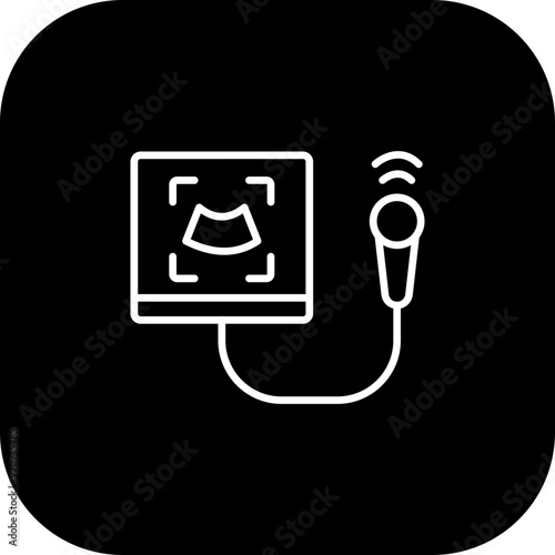 Ultrasonography Icon Design