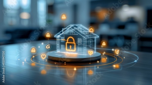 Wallpaper Mural Comprehensive Fire Insurance Coverage with Protective Barrier Icons around Burning Condo Building Torontodigital.ca