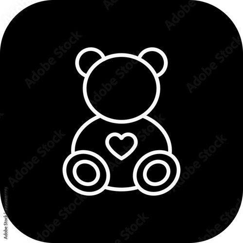 Teddy Bear Icon Design
