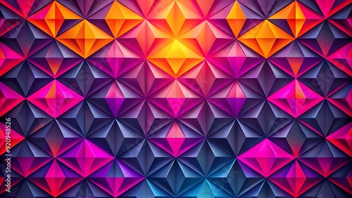 Modern grey geometric pattern background