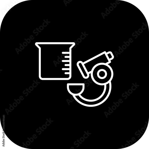 Microscope Experiments Icon Design