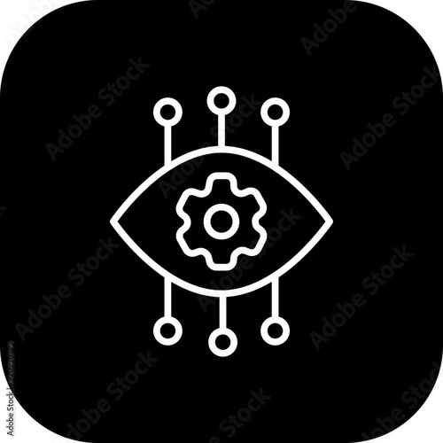 Surveillance Vector Icon Design