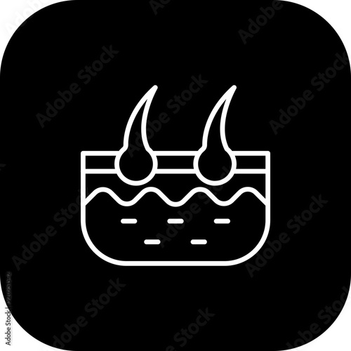 Hairy Vector Icon Design