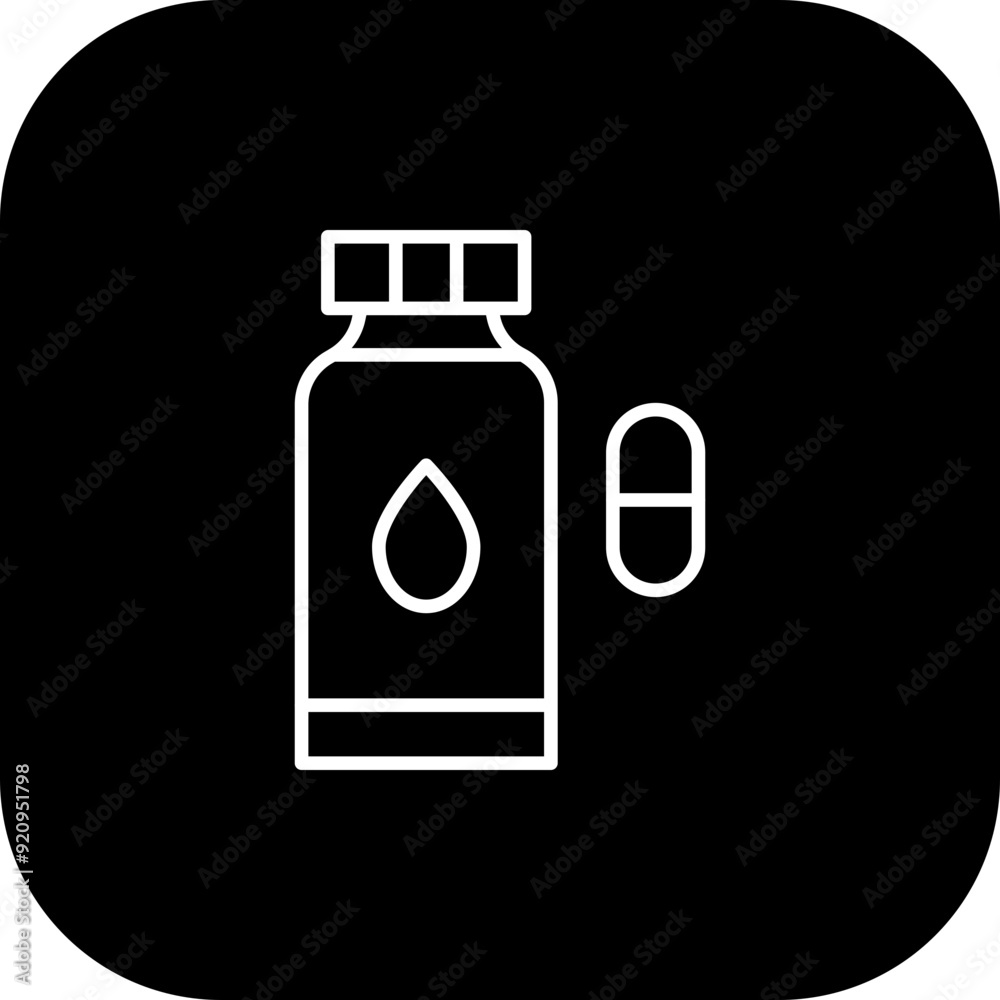 Suplement Vector Icon Design Suplement Vector Icon Design