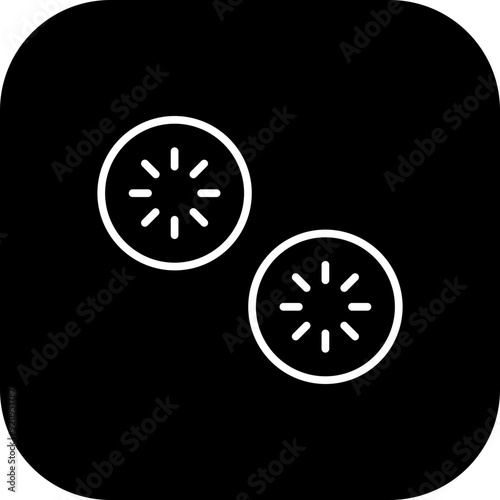 Cucumber Vector Icon Design