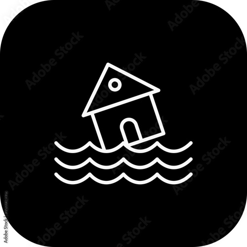 Flood Vector Icon Design