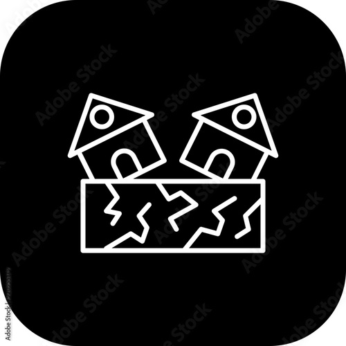 Earthquake Icon Design