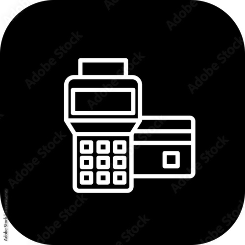 Pos Terminal Icon Design